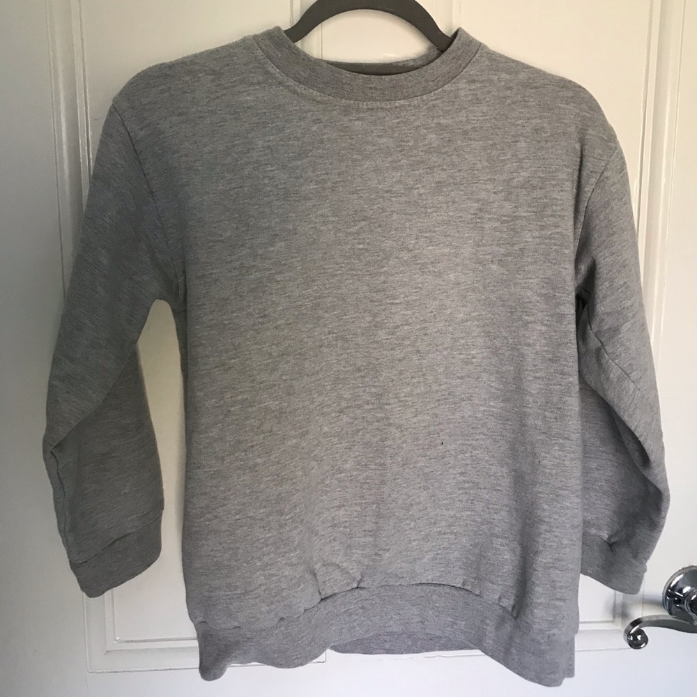 Grey Crewneck Sweatshirt